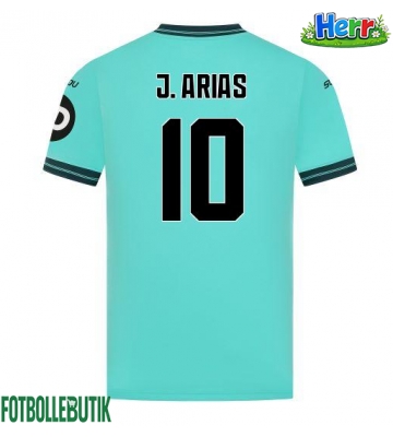 Wolves Jhon Arias #10 Bortatröja 2025-26 Kortärmad